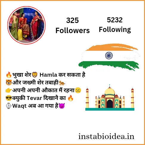 Instagram Bio In Hindi