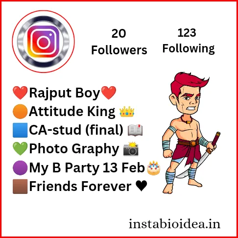  Rajput Bio for Instagram