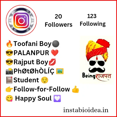  Rajput Bio for Instagram