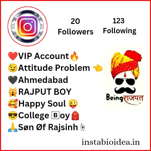  Rajput Bio for Instagram