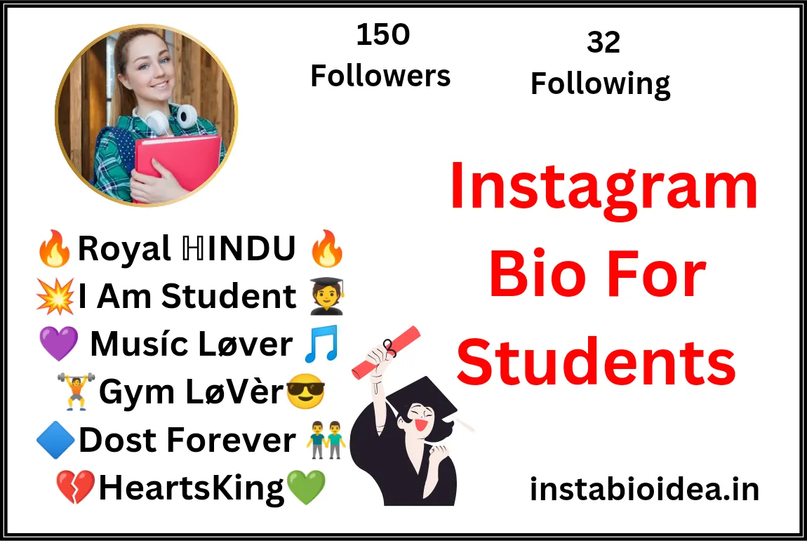 instagram bio for students