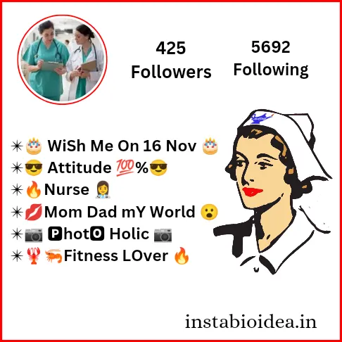 Instagram Bio For Nurses