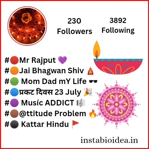 Hindu Bio For Instagram