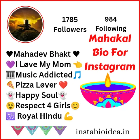 Mahakal Bio For Instagram 