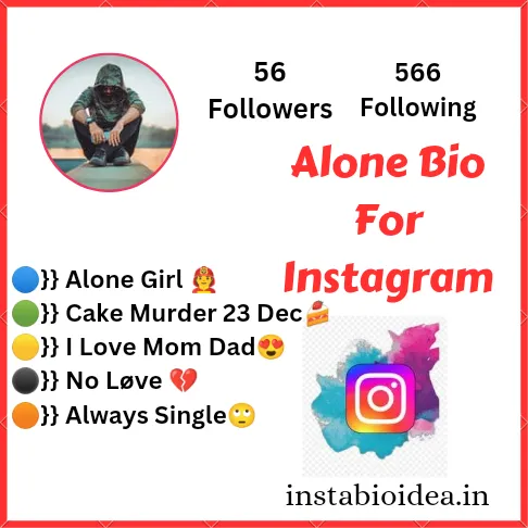 Alone Bio For Instagram