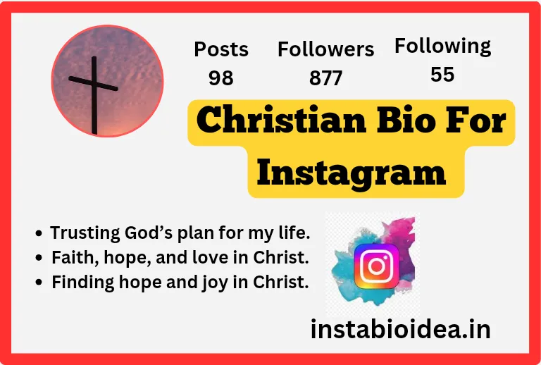 instagram bio for christians