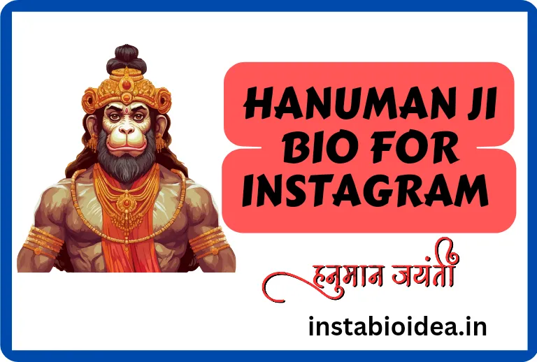 Hanuman Bio For Instagram