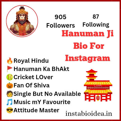  Hanuman Ji Bio For Instagram 