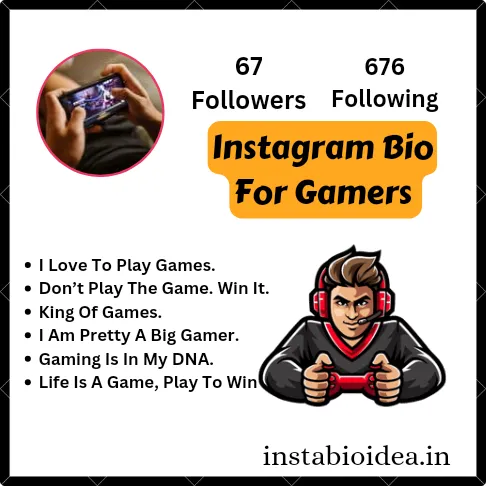 Instagram Bio For Gamers