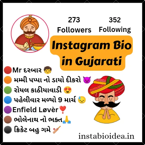 Instagram Bio In Gujarati
