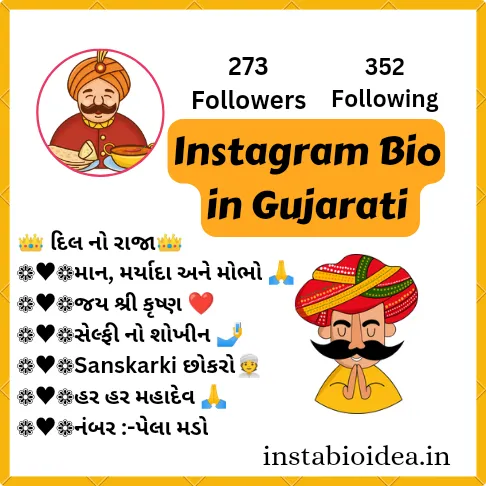 Instagram Bio In Gujarati 