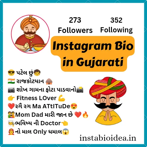 Instagram bio in gujarati for boy attitude