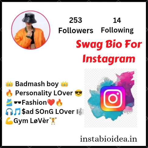 Swag Bio For Instagram