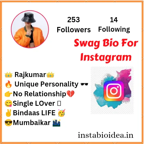 Swag Bio For Instagram