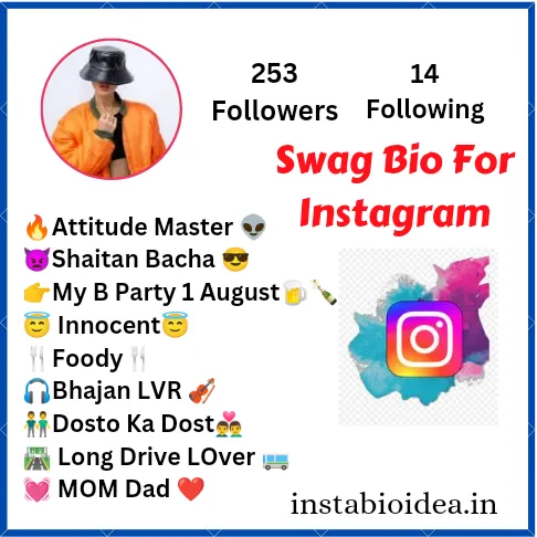 Swag Bio For Instagram