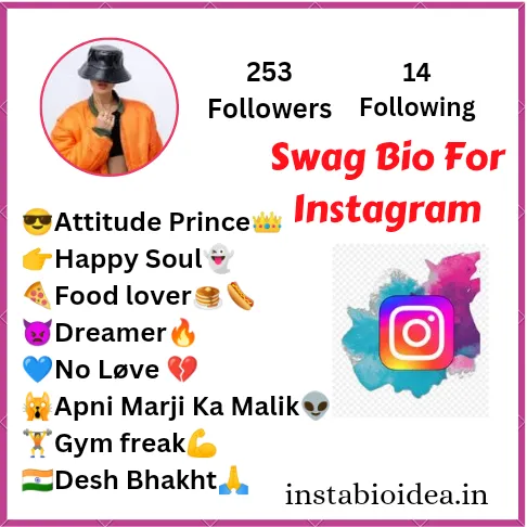 Swag Bio For Instagram